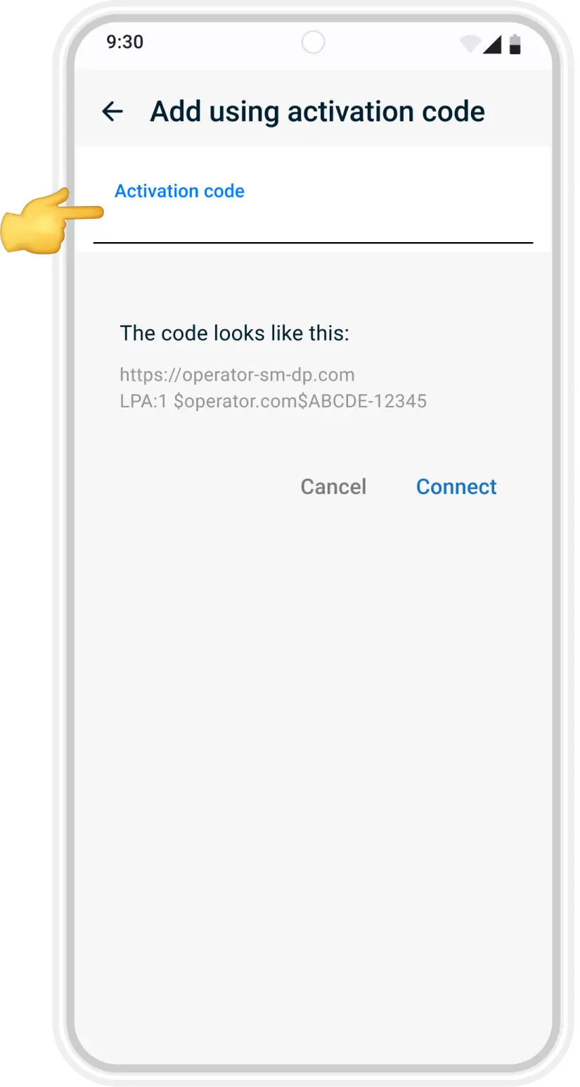 Enter Activation Code
