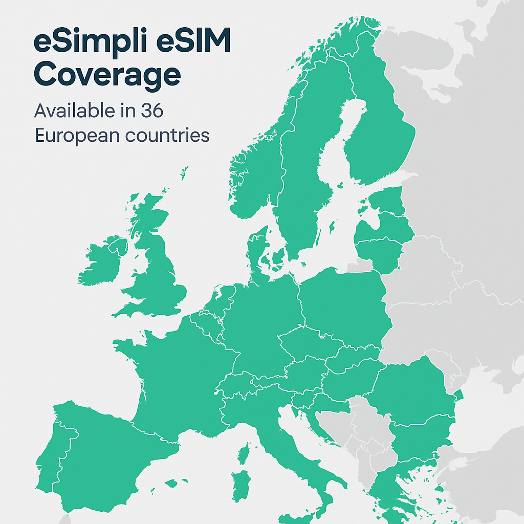 Best Data-Only eSIMs for Tourists Visiting Europe in 2026
